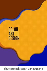 Fondo de movimiento abstracto colorido. Diseño de ondas suaves. Ilustración del vector