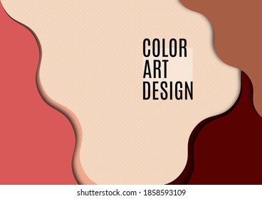 Fondo de movimiento abstracto colorido. Diseño de ondas suaves. Ilustración del vector