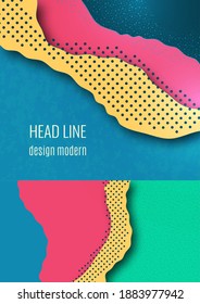 Colorful flowing abstract motion background. Smooth wave layout. Vector illustration