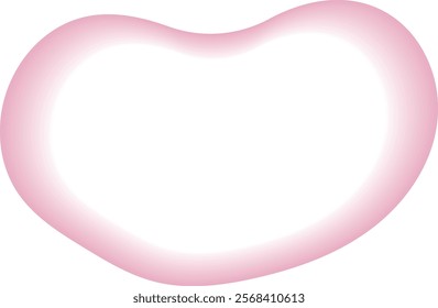 Colorful fluffy balloon vector illustration