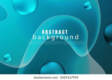 Colorful fluid 3D shapes. Abstract liquid gradient background, Wavy Background in Colorful Design. Fluid Shapes, Gradient design element for backgrounds, banners, wallpapers, posters and covers