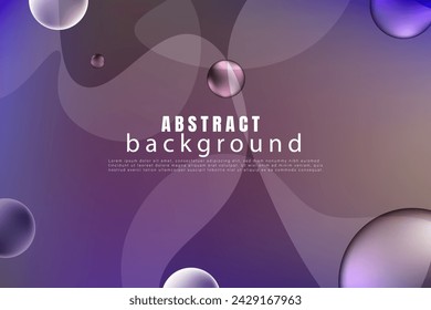 Colorful fluid 3D shapes. Abstract liquid gradient background, Wavy Background in Colorful Design. Fluid Shapes, Gradient design element for backgrounds, banners, wallpapers, posters and covers