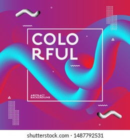 colorful fluid background. abstract background