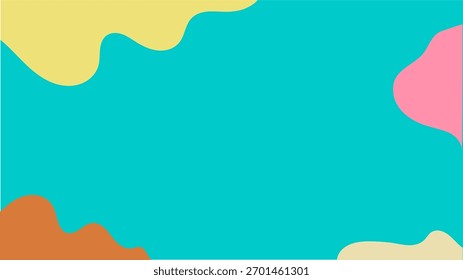 Elemento texturizado dinâmico de fundo fluido colorido. Forma colorida ondulada. Ilustração moderna do vetor da cor da luz.	