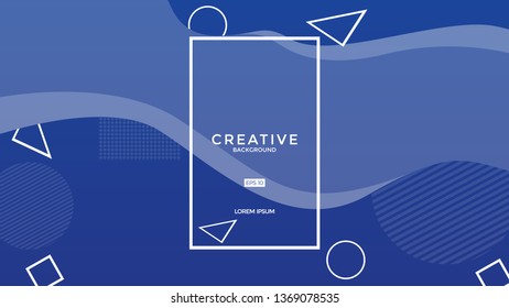 Colorful fluid background. Fluid shapes. Eps10 vector