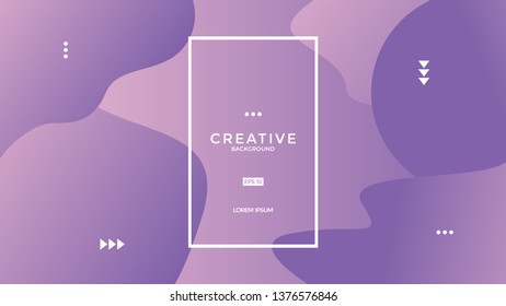 Colorful fluid background. Fluid shapes. Eps10 vector