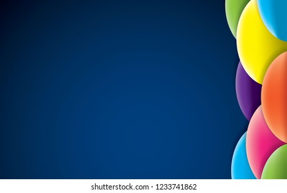 Colorful fluid background vetor