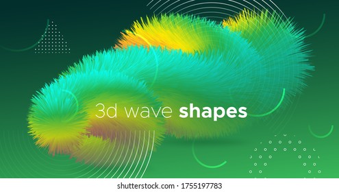 Colorful Fluid Background. Wave Abstract Motion. Gradient Template. Color Trendy Fluid Background. Geometric Neon Design. Graphic Flyer. Liquid Digital Pattern. Flow Vibrant Fluid Background.