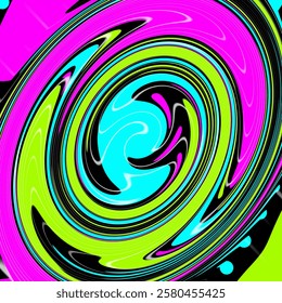 Colorful Fluid Design Pattern.  Can be used as a pattern for background, tile,  laminate, fabric, cushion, carpet, curtain, phone case, wall decor etc.