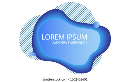 Colorful fluid frame and gradient shapes, bright colors. Elements for minimal banner, brochures, logo, social post. Business trendy dynamic elements. Abstract background. Eps10 vector illustration