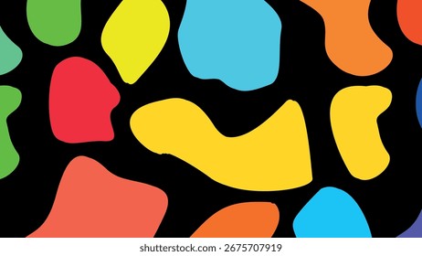 Fondo fluido colorido del gradiente con los Elementos geométricos texturizados dinámicos, Ilustración vectorial abstracta moderna para el arte digital, los carteles, el Diseño web, y la marca creativa