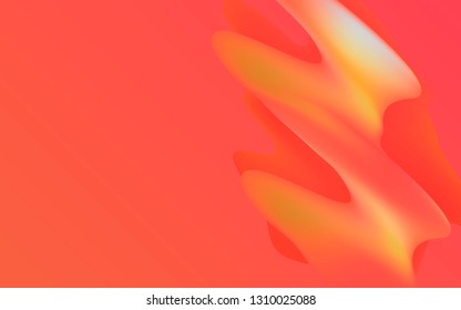 Colorful fluid gradient background vector