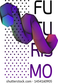 Colorful fluid gradient background vector