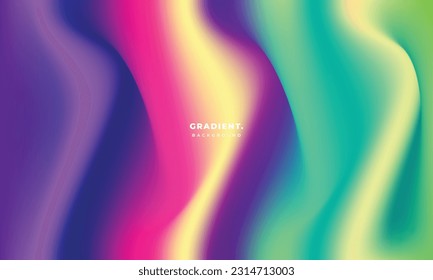 Colorful fluid gradient mesh background template copy space. suitable for poster, banner, leaflet, pamphlet, magazine, cover, brochure, or landing page.