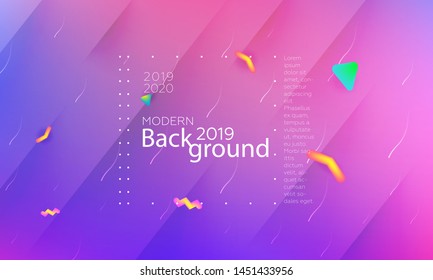 Colorful fluid modern background. Liquid colors backdrop. Vector design template for poster, banner or any cover