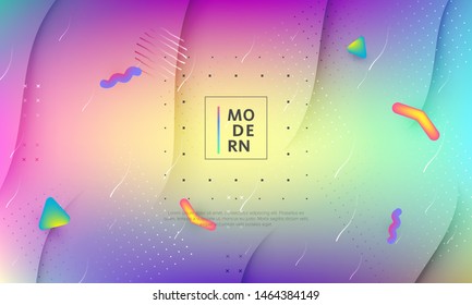 Colorful fluid modern background. Liquid colors backdrop. Vector design template for poster, banner or any cover