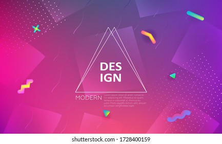 Colorful fluid modern background. Liquid colors backdrop. Vector design template for poster, banner or any cover