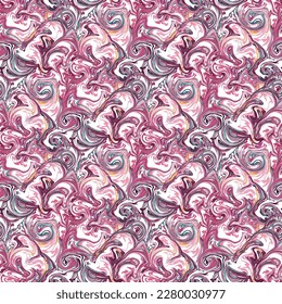 Farbiges Fließnahtloses Muster. Marmoreffekt Liquid Tinten Vorlage für Ihr Design, Banner, Flyer, Visitenkarte, Poster, Tapete, Broschüre