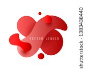 Colorful Fluid shapes composition background. Eps10 vector.