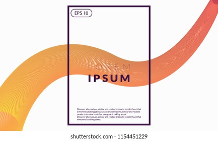 colorful fluid Wavy geometric background. Trendy shapes composition. Suitable For Wallpaper  Banner  Card  Book Illustration  Web Landing Page  and Other Related Creative 
