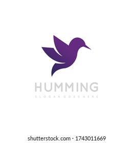 Colorful Flying Bird Logo Design