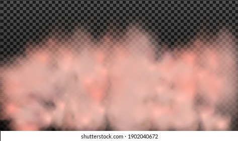 Colorful fog, ink swirling smoke isolated, transparent special effect. Bright vector cloudiness, mist or smog background. 
 Abstract banner paints.Background for banner, card, poster, poster.