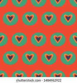 Colorful folkloristic seamless vector pattern