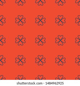 Colorful folkloristic seamless vector pattern