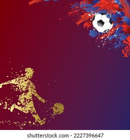 colorful football abstract background design. 