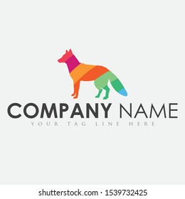Colorful Fox Logo design.this is high resolution,creative and unique company logo.you can use this logo for your company and website.this is print ready logo.