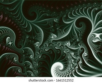 Colorful fractal background. Computer generated fractal. Vector stock. Eps 10.