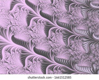 Arrière-plan fractal coloré. La fractale générée par l'ordinateur. Image vectorielle stock. Eps10.