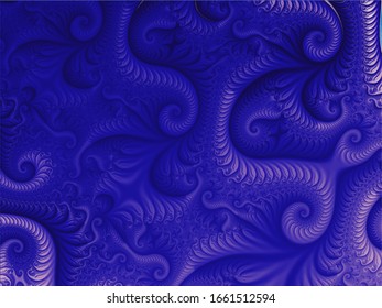 Colorful fractal background. Computer generated fractal. Vector stock. Eps 10.