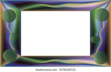 colorful frame art vector for photos, calligraphy, wall magazines, paintings.eps10
