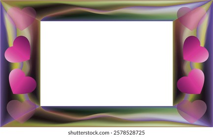 colorful frame art vector for photos, calligraphy, wall magazines, paintings.eps10
