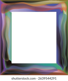 colorful frame art vector for photos, calligraphy, wall magazines, frame paintings.eps10

