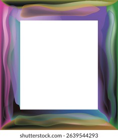 colorful frame art vector for photos, calligraphy, wall magazines, frame paintings.eps10
