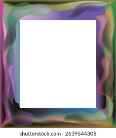 colorful frame art vector for photos, calligraphy, wall magazines, frame paintings.eps10
