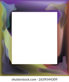 colorful frame art vector for photos, calligraphy, wall magazines, frame paintings.eps10
