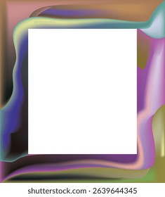 colorful frame art vector for photos, calligraphy, wall magazines, frame paintings.eps10