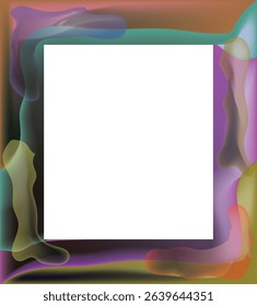 colorful frame art vector for photos, calligraphy, wall magazines, frame paintings.eps10