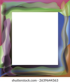 colorful frame art vector for photos, calligraphy, wall magazines, frame paintings.eps10