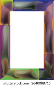 colorful frame art vector for photos, calligraphy, wall magazines, frame paintings.eps10
