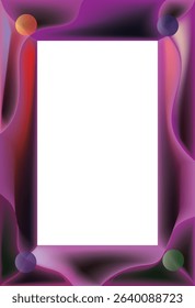 colorful frame art vector for photos, calligraphy, wall magazines, frame paintings.eps10