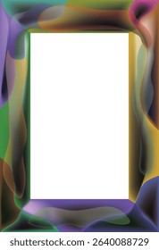 colorful frame art vector for photos, calligraphy, wall magazines, frame paintings.eps10