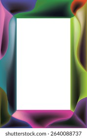 colorful frame art vector for photos, calligraphy, wall magazines, frame paintings.eps10