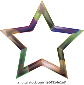 colorful frame art vector for photos, calligraphy, wall magazines, frame paintings.eps10