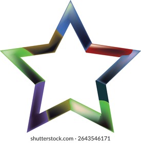 colorful frame art vector for photos, calligraphy, wall magazines, frame paintings.eps10
