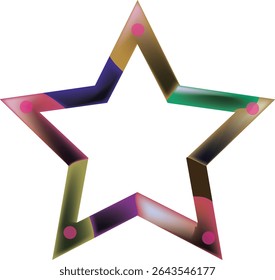 colorful frame art vector for photos, calligraphy, wall magazines, frame paintings.eps10