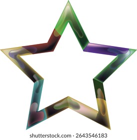 colorful frame art vector for photos, calligraphy, wall magazines, frame paintings.eps10